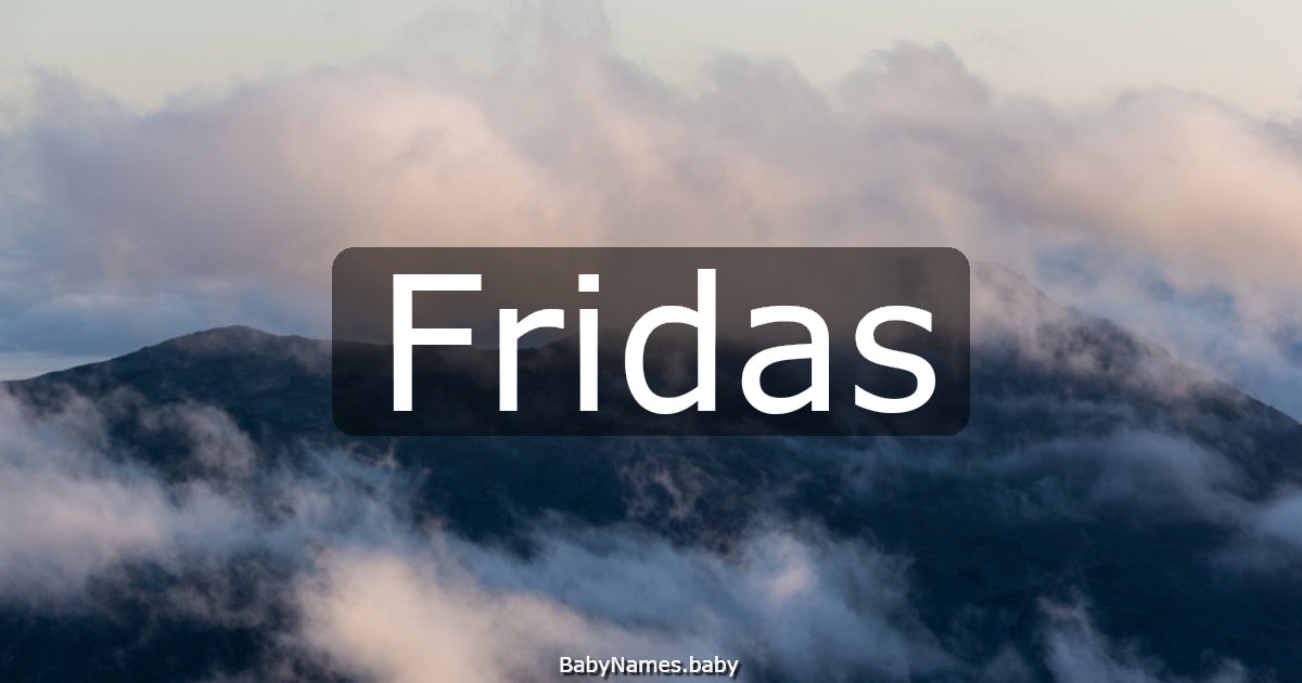 Fridas