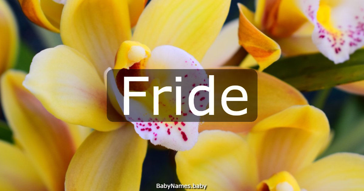 Fride