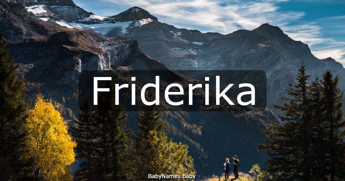 Friderika