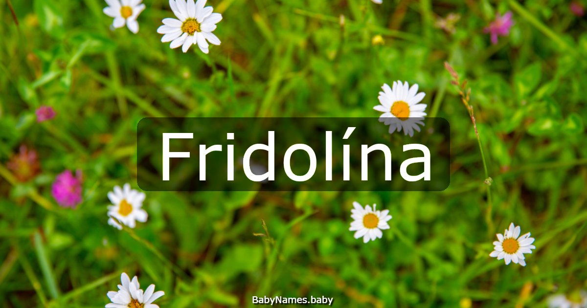 Fridolína