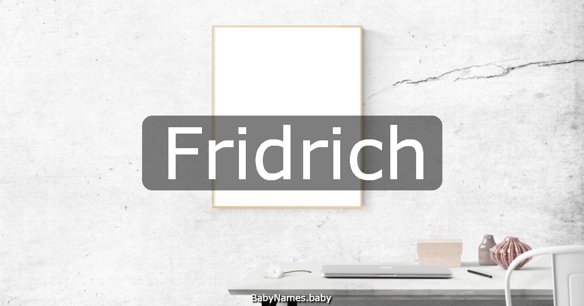 Fridrich