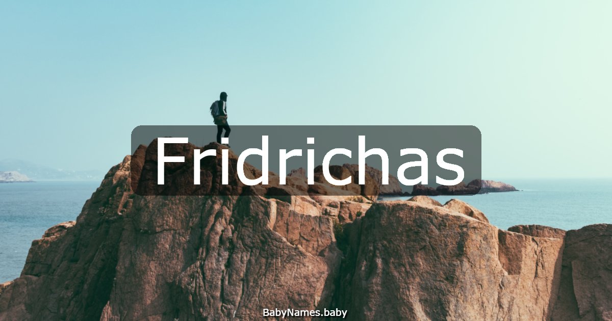 Fridrichas