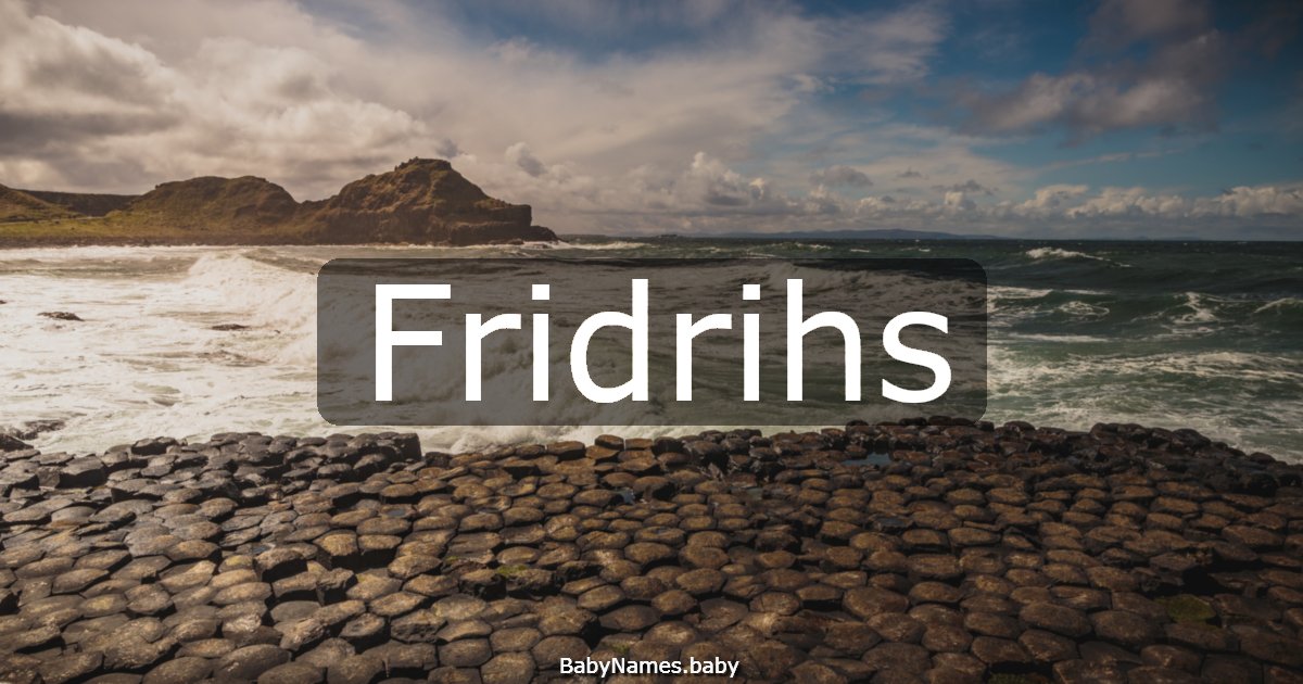 Fridrihs