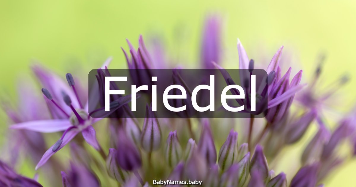 Friedel