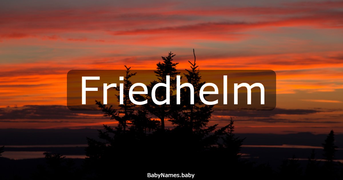 Friedhelm