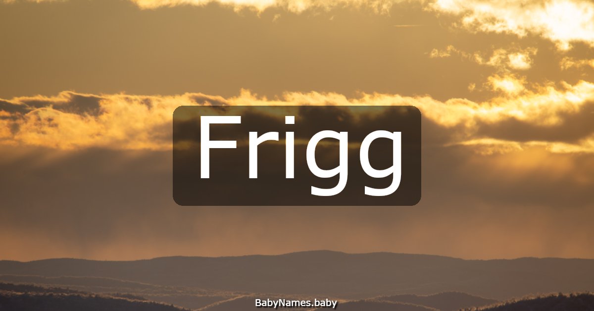 Frigg