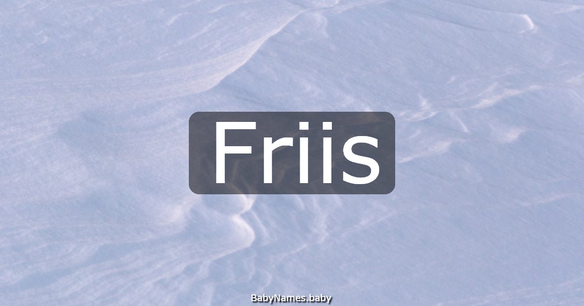 Friis