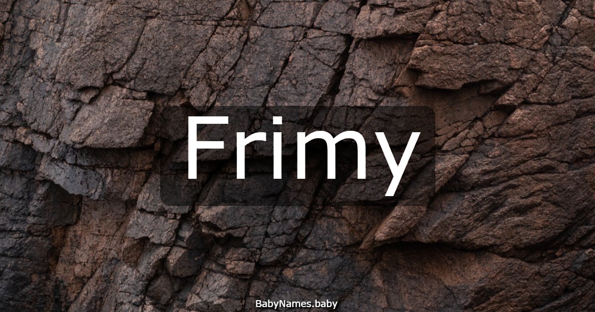 Frimy