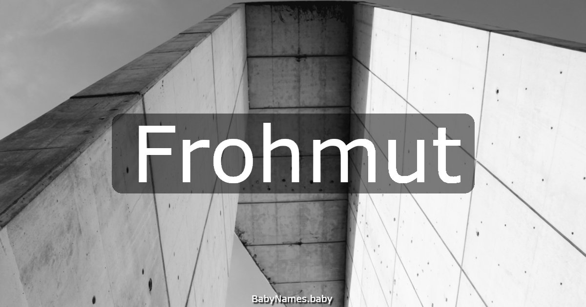 Frohmut