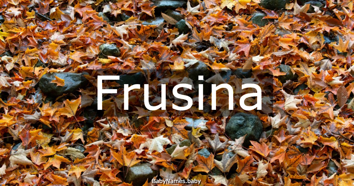 Frusina