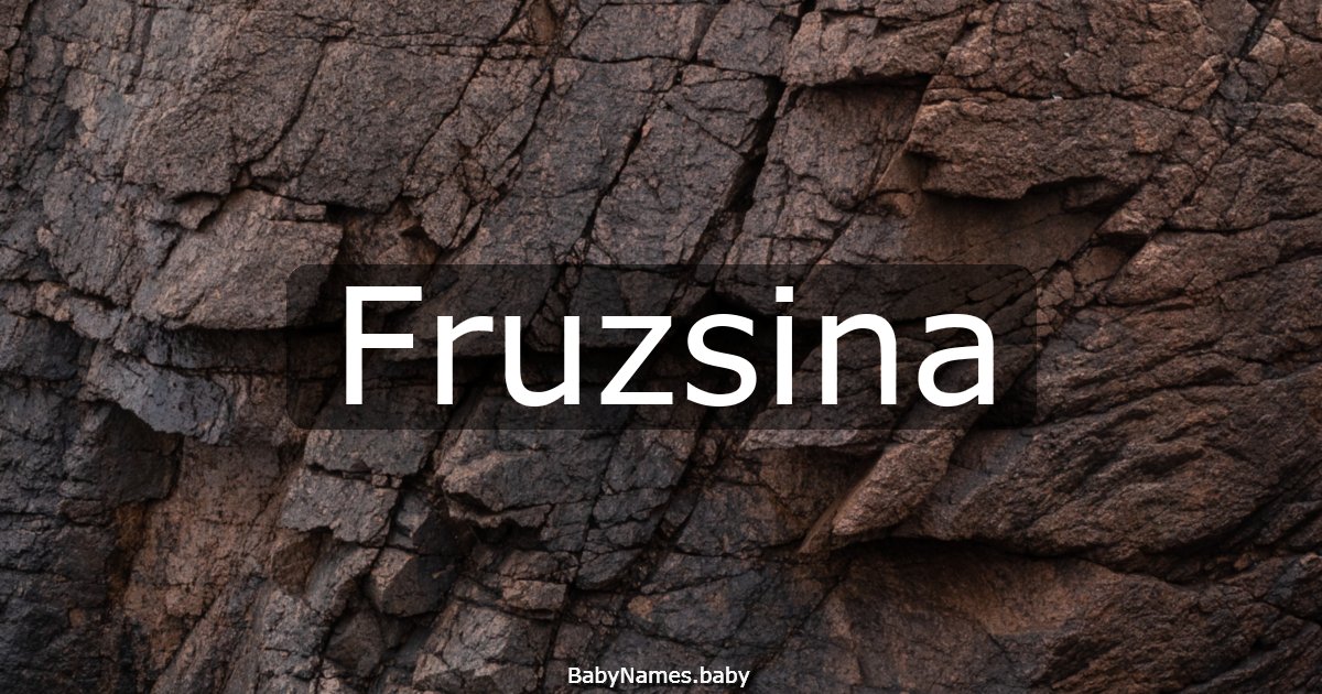 Fruzsina
