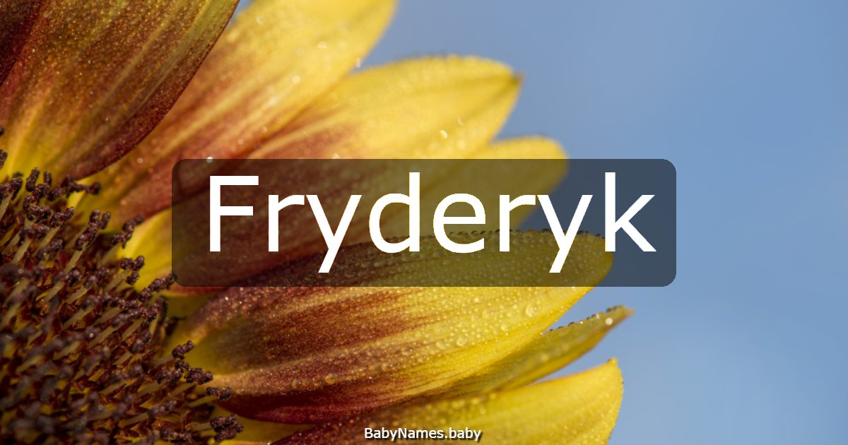 Fryderyk