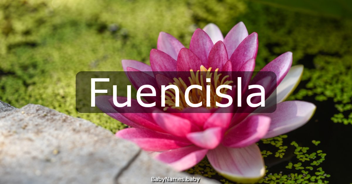 Fuencisla