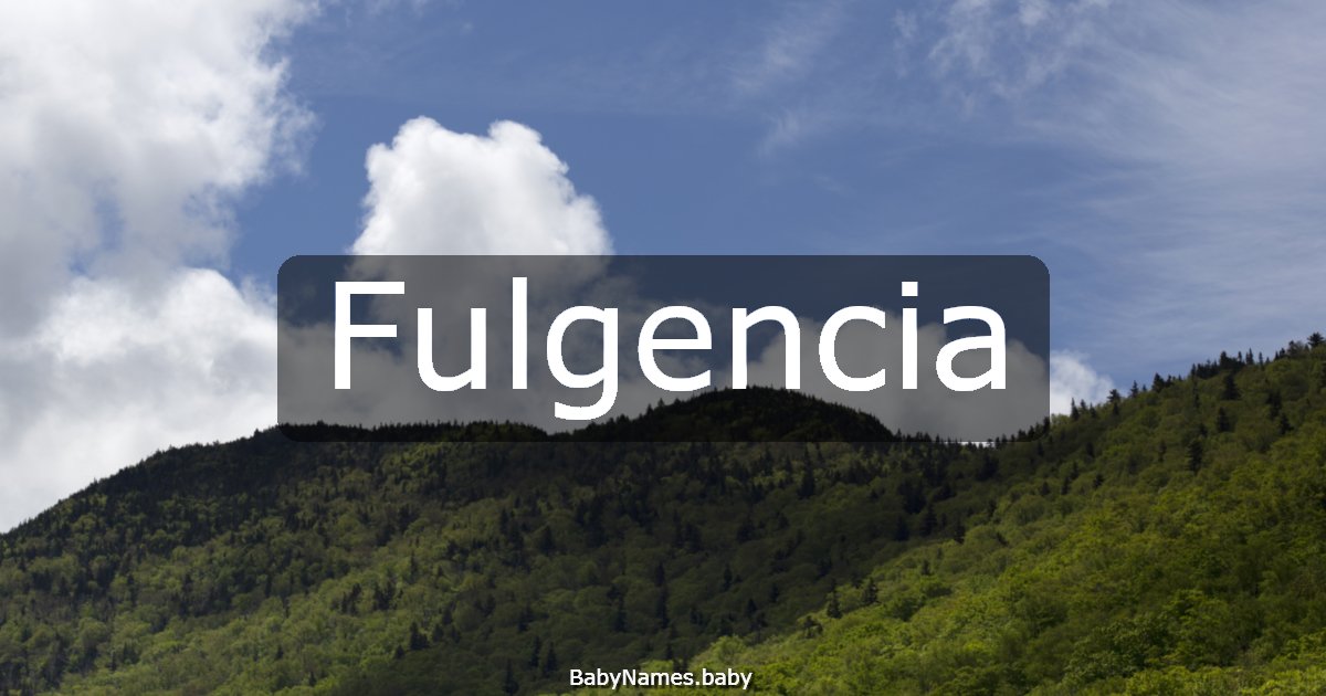 Fulgencia