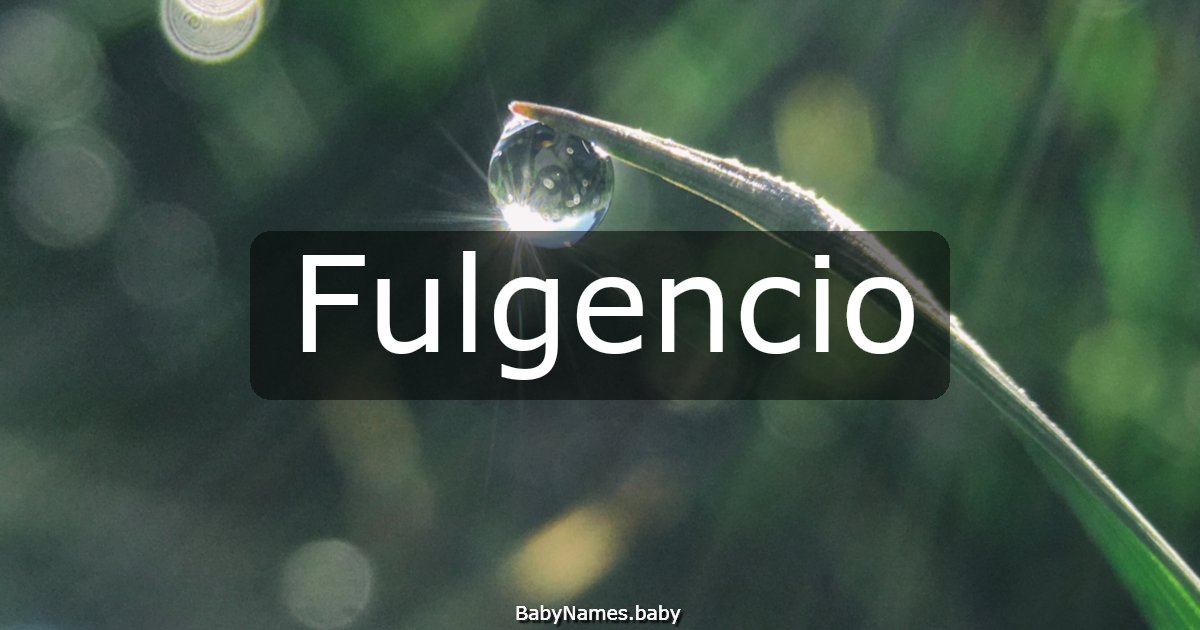 Fulgencio