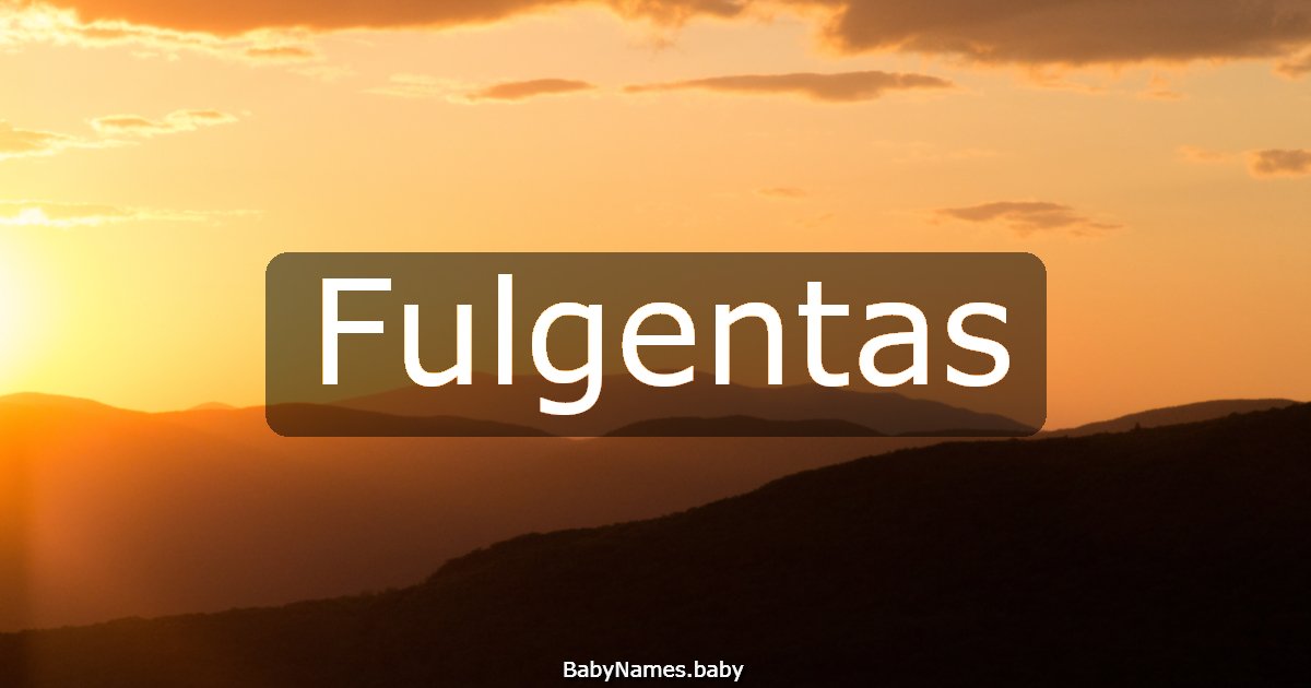 Fulgentas