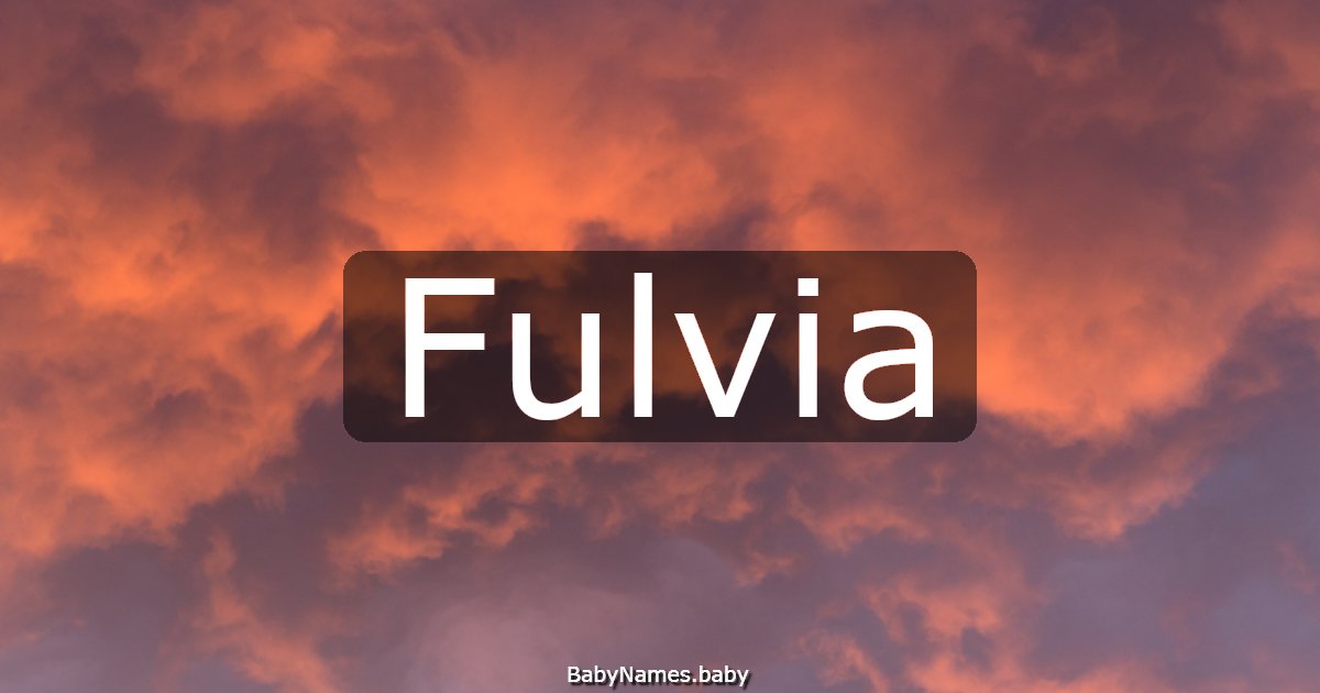 Fulvia