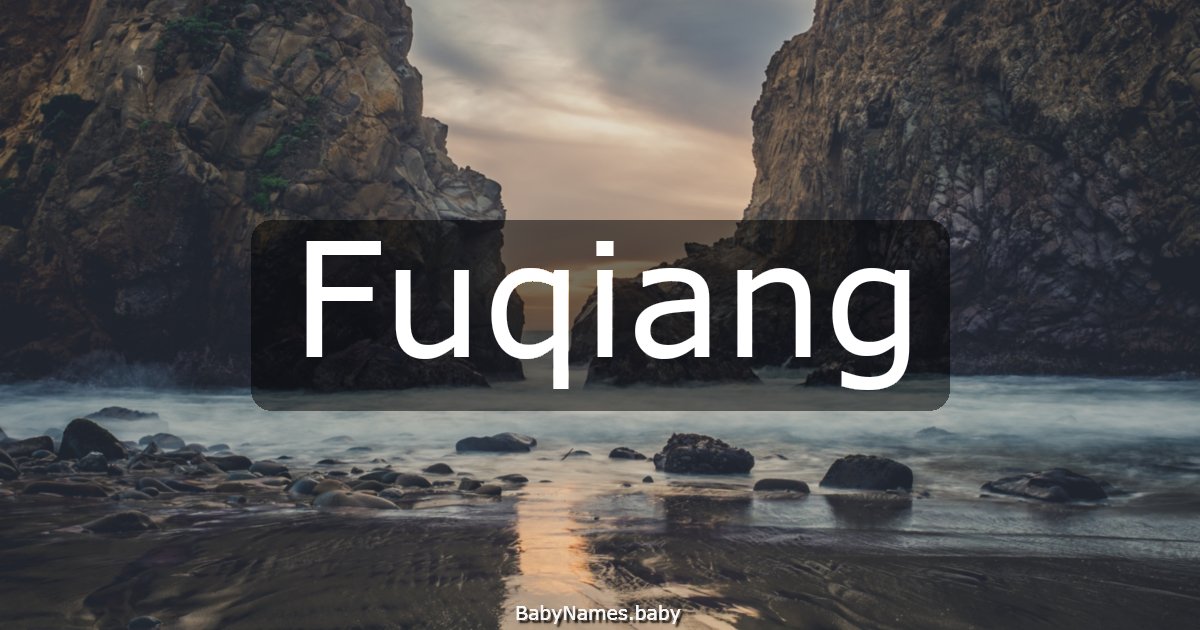 Fuqiang