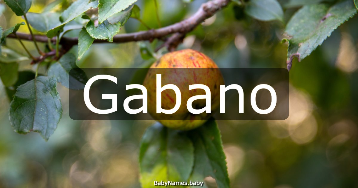 Gabano