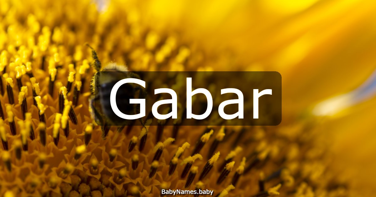 Gabar