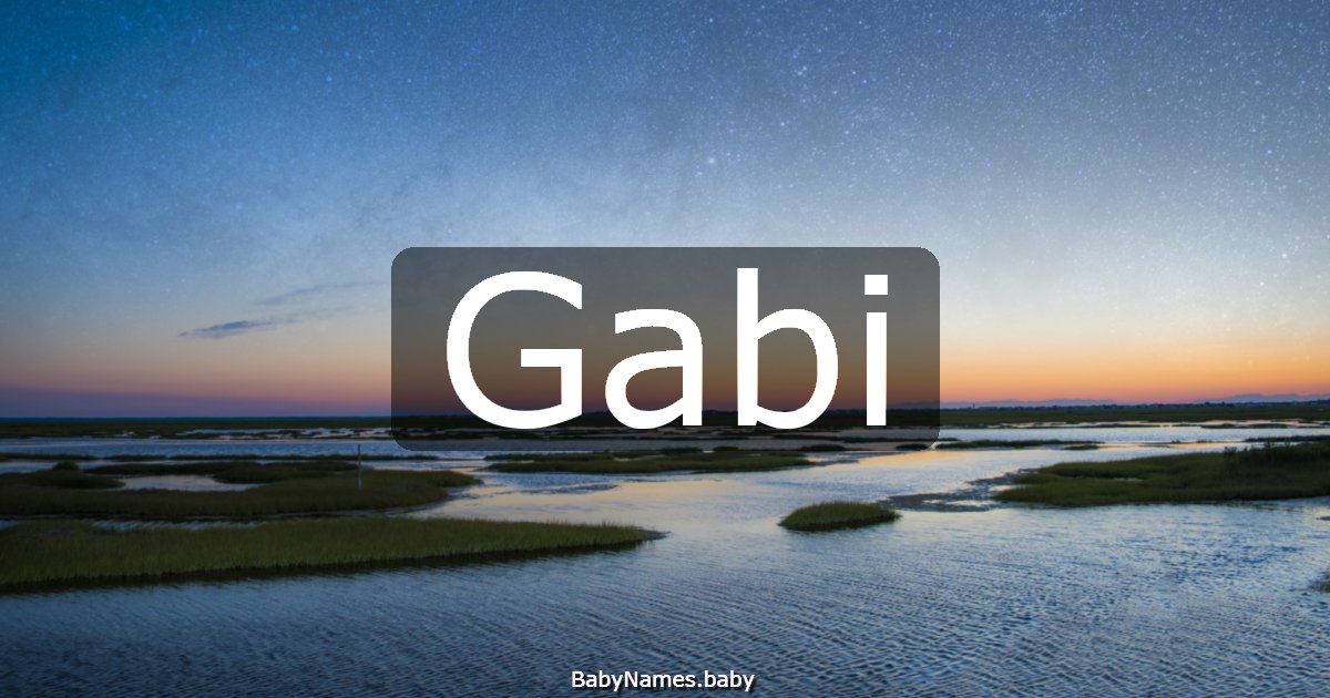 Gabi