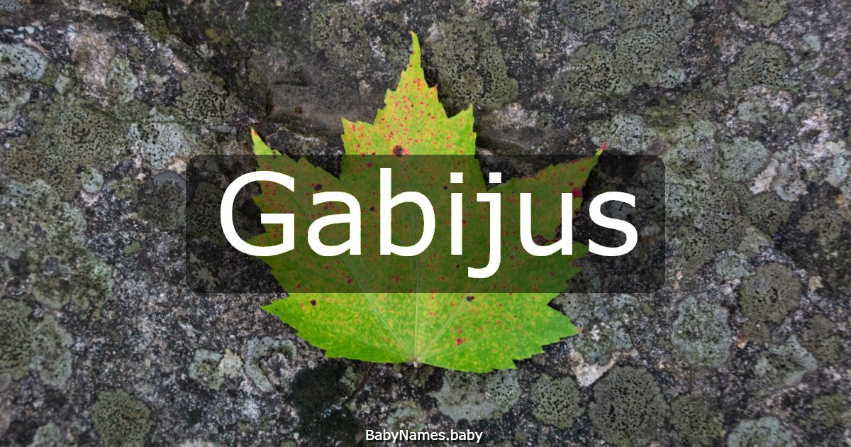 Gabijus