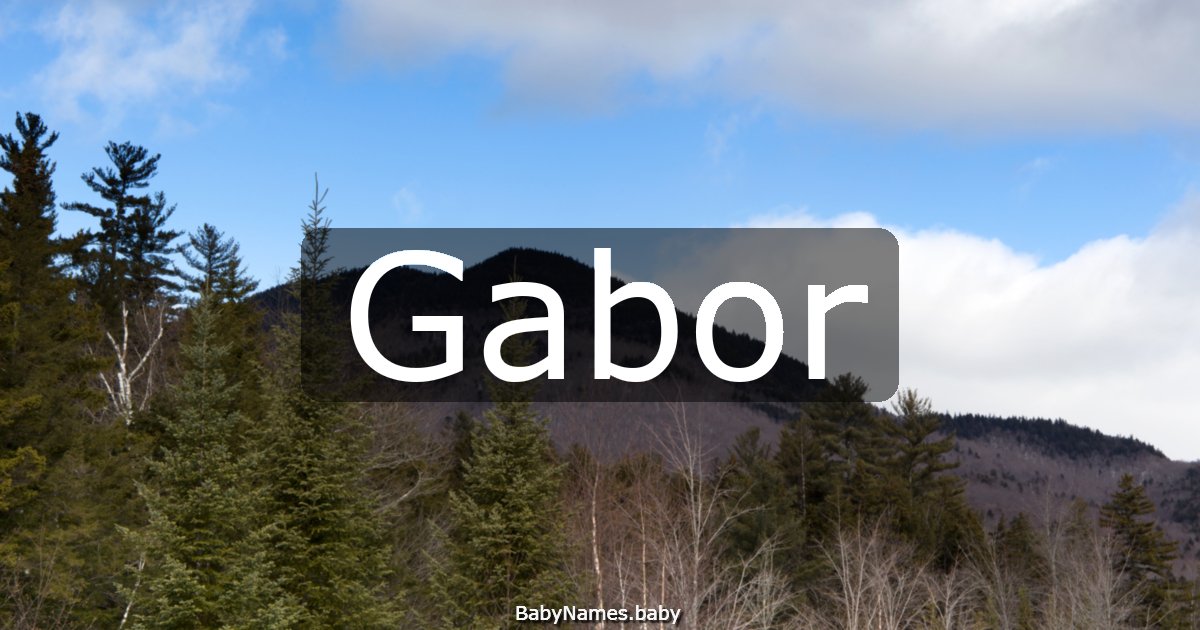 Gabor