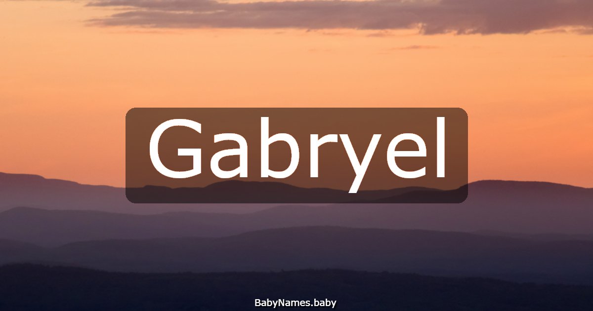 Gabryel