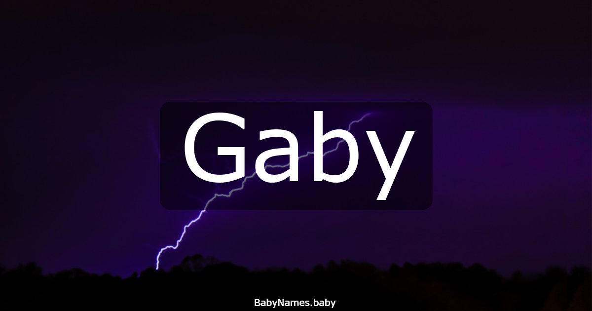 Gaby