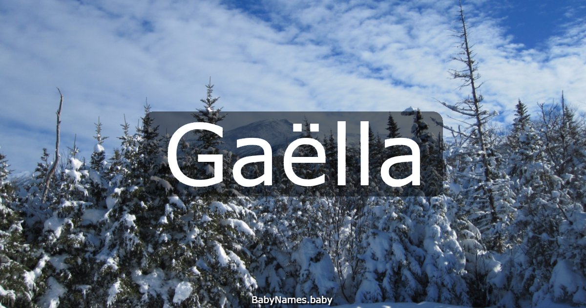 Gaëlla