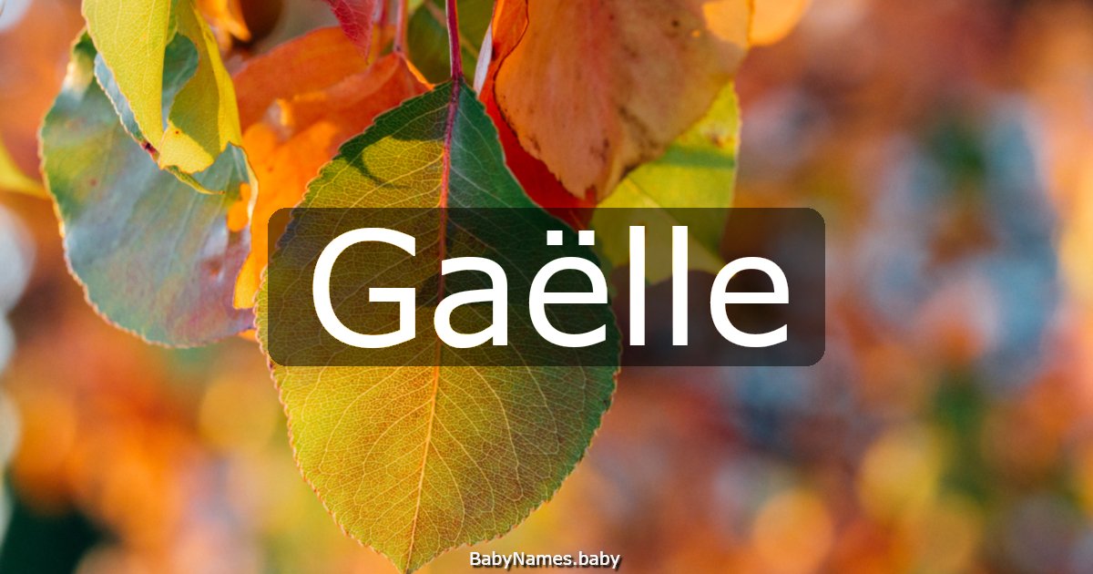Gaëlle
