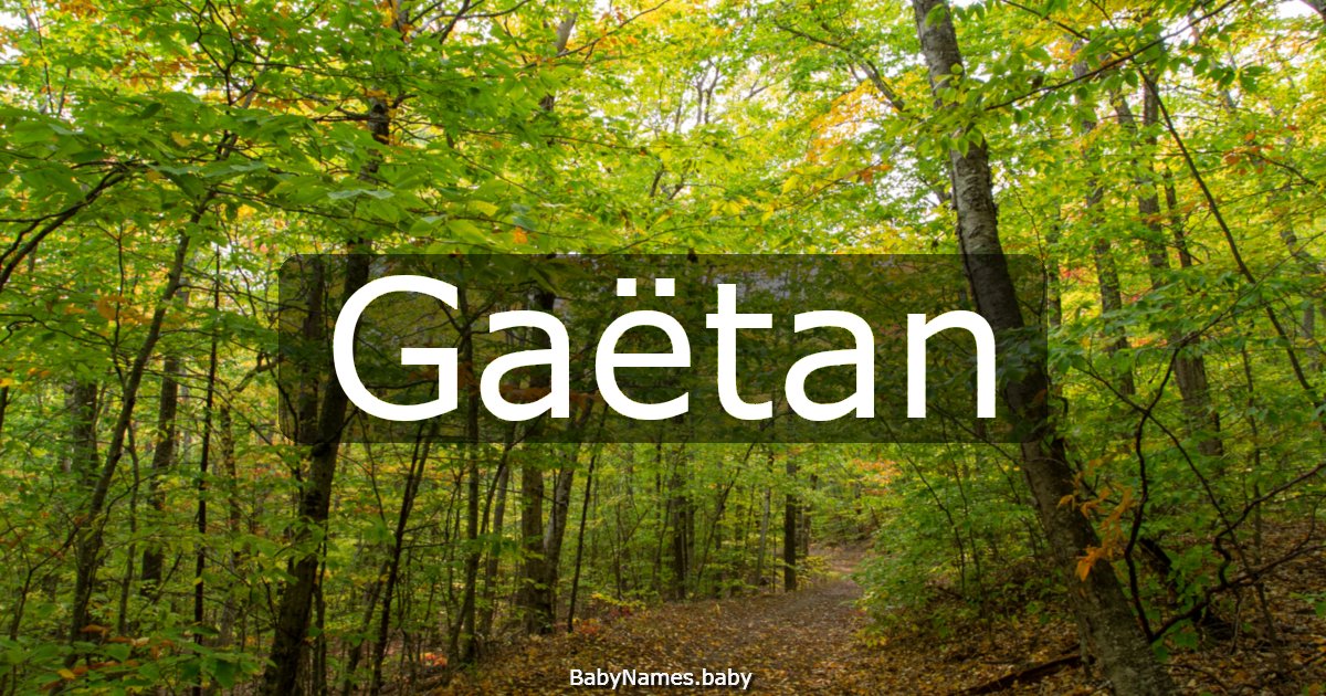Gaëtan