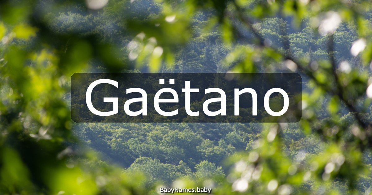 Gaëtano