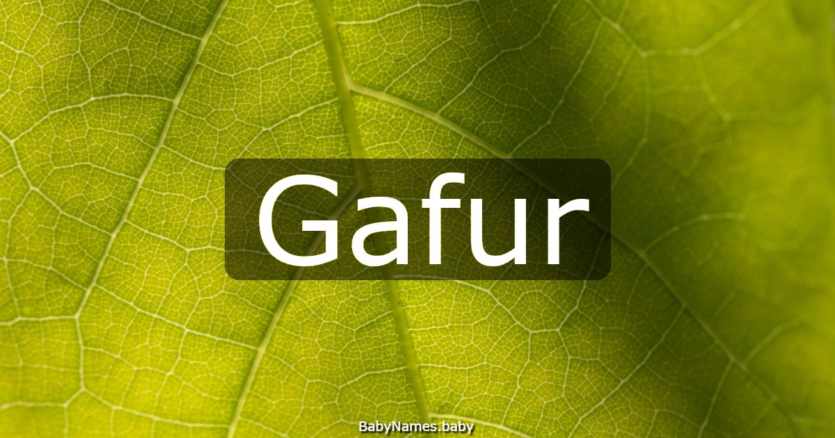 Gafur