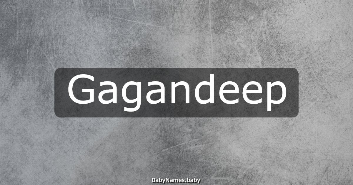 Gagandeep