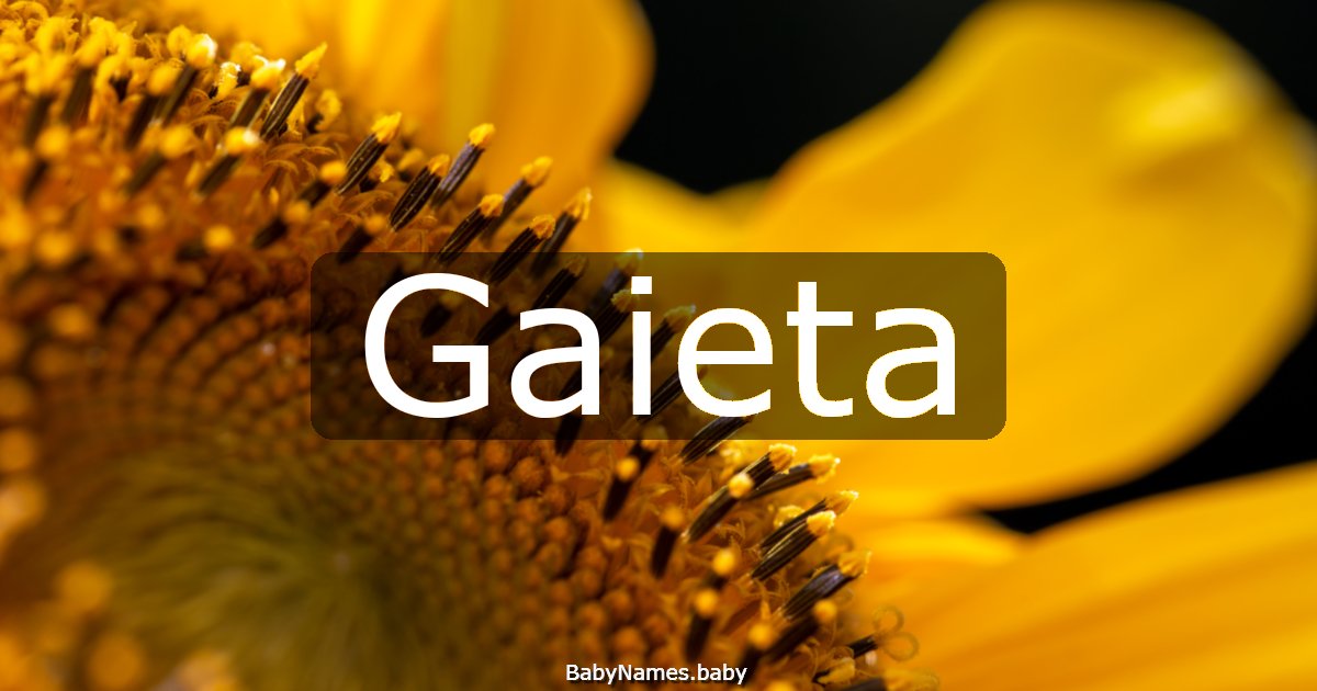 Gaieta
