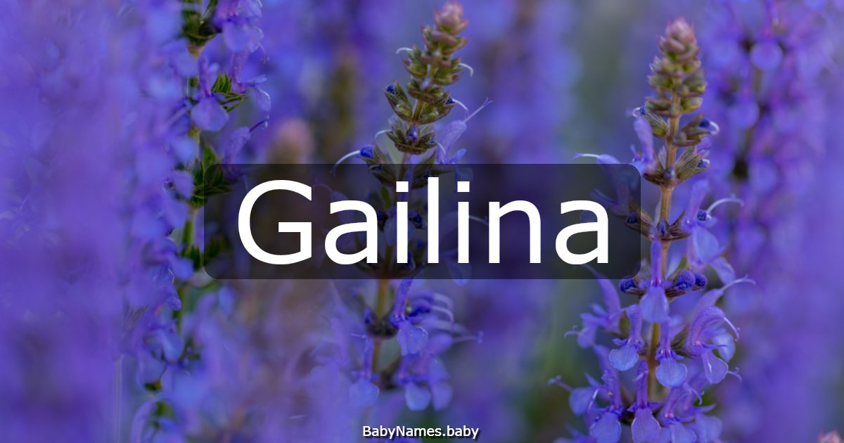 Gailina