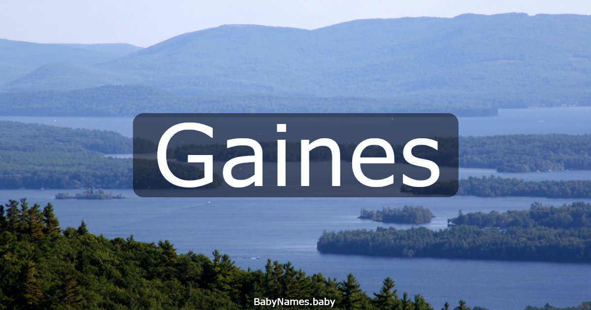 Gaines