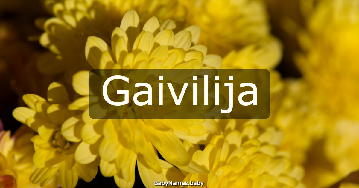 Gaivilija