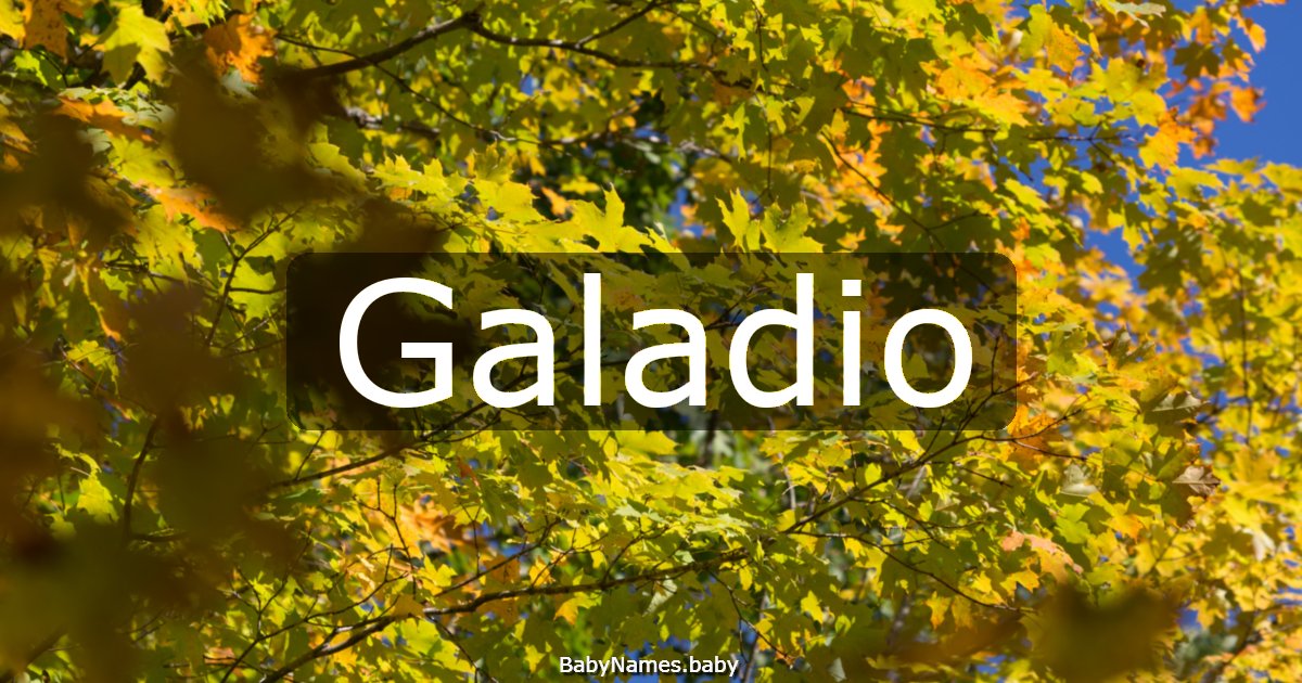 Galadio