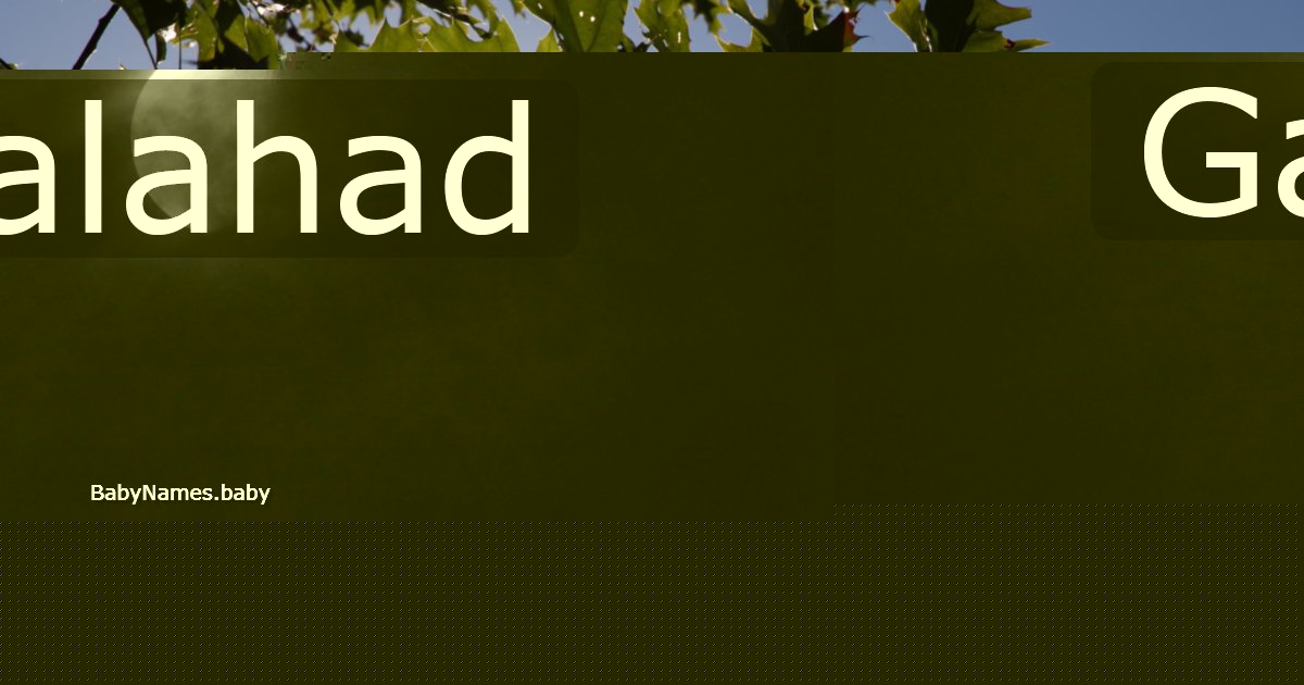 Galahad