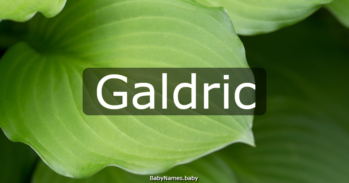 Galdric