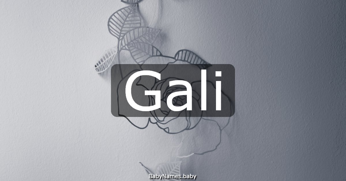 Gali