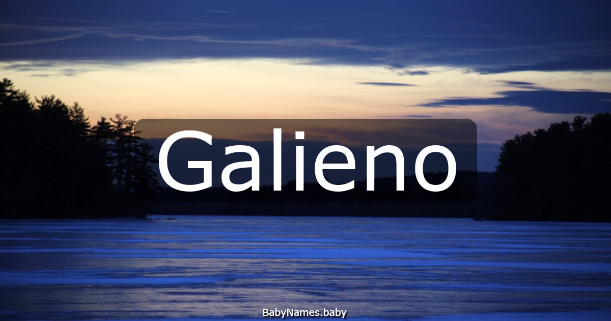 Galieno