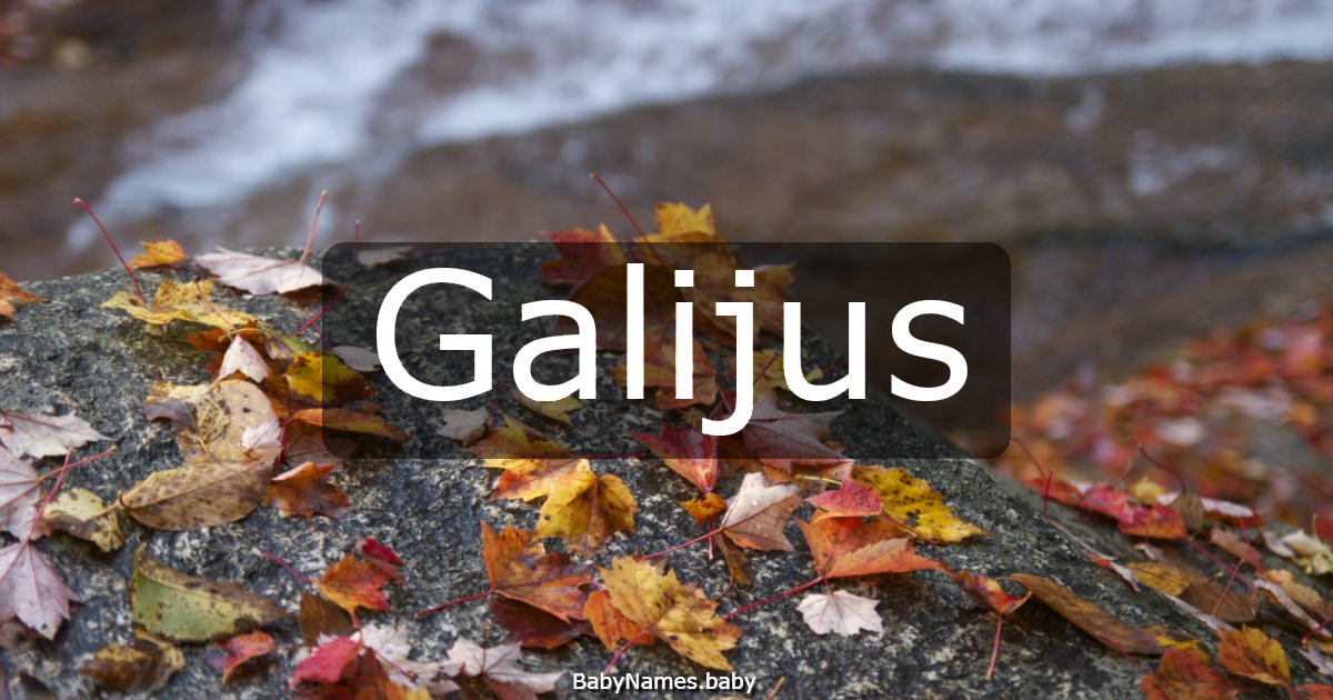 Galijus