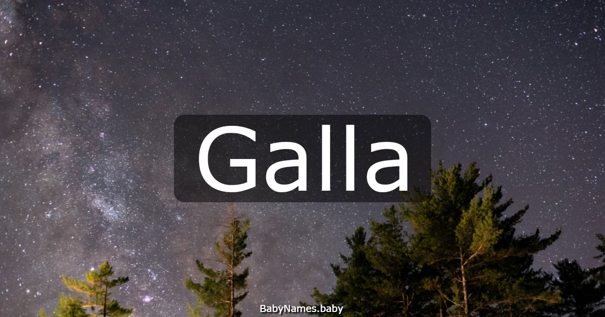 Galla