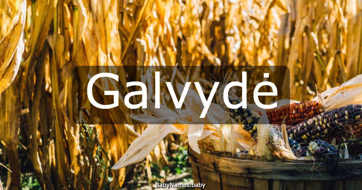 Galvydė