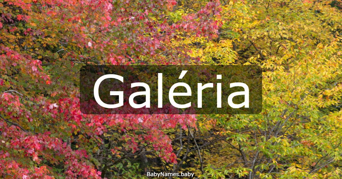 Galéria