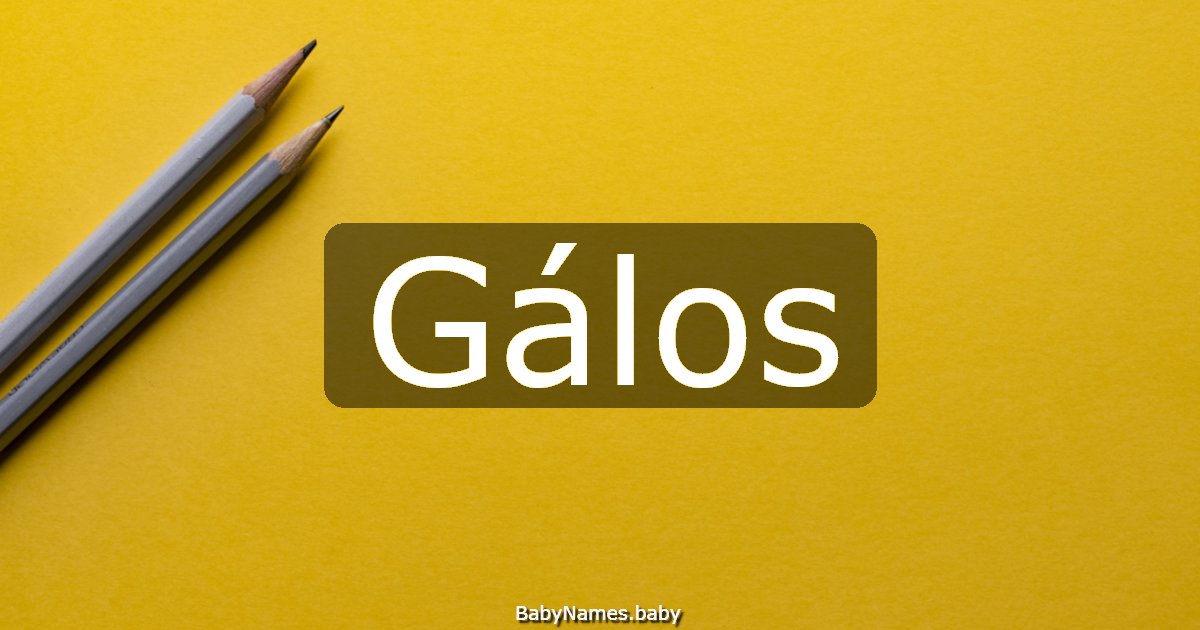 Gálos