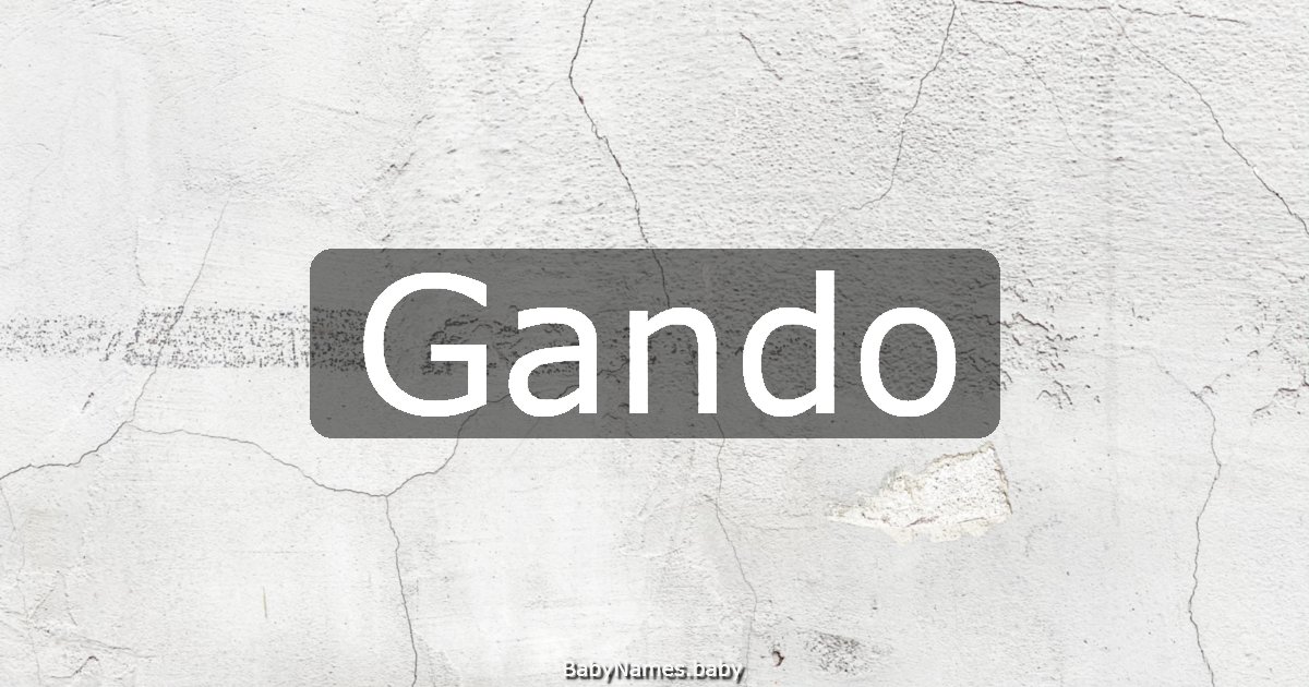 Gando